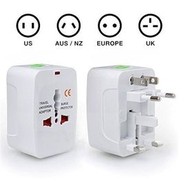 All in one plug adapter treval universal EU US AUS/NZ UK power adapter plug converter