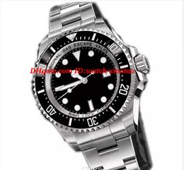 Luxury Watches116660 Ceramic Bezel Original Clasp Men Mechanical Watch Stainless Steel Band Man Blue Luminescent Dial Automatic Men's Watch
