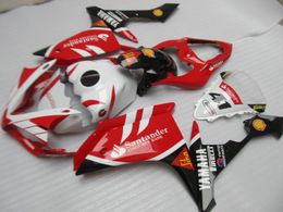 Injection Moulding free Customise fairing kit for Yamaha YZF R1 07 08 red white black fairings set YZFR1 2007 2008 OT15