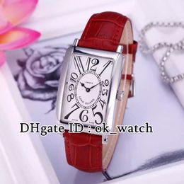 10 colors NEW High quality LONG ISLAND 952 QZ womens Quartz watches Rectangular dial red/white leather strap Ladies fashion popular watches