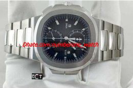 Factory Fashion Quartz N@utilus 5990/1A Chronograph Travel Time mens Watch Men's Watches MAN WATCH Wristwatch