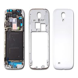 s4 housing Australia - 100PCS Full Housing Case Cover Middle frame Bezel with Side Buttons Replacements for Samsung Galaxy S4 i9500 i9505 i337 free DHL