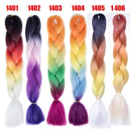 Jumbo braids Xpression Brading Hair purple colors crochet braids three tone color syntheitc hair Extension marley for black women