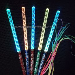 200pcs 26cm multi colors led Glow stick led wedding party flash light Lights Christmas Games Sticks magic wand