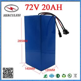 72 Volt Akku Electric Bicycle Li NMC Battery 72V 20AH Lithium Ion Battery Pack For E-Scooter E-bicycle