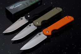 3 Models Sanrenmu 910 Tactical Folding Knife 440C G10 Handle Outdoor Camping Hunting Survival Pocket Knife Military Utility EDC Tools Gift