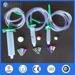 Free Shipping Liquid Dispenser Solder Paste Adhesive Glue Syringe + Dispensing Needle Tip