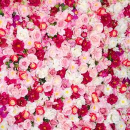 10x10ft White Pink Red Roses Photography Backdrops Wedding Romantic Flowers Children Kids Floral Background for Photo Studio