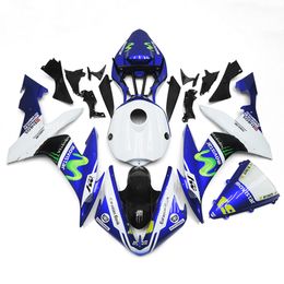 3 free gifts Complete Fairings For Yamaha YZF 1000 YZF R12004 2005 2006 Injection Plastic Motorcycle Full Fairing Kit Blue White T14