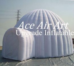 Customised Giant Flat Top Dome Tent Inflatable Tent Buildings Igloo Marquee Dome Tent For Deutschland Made In China