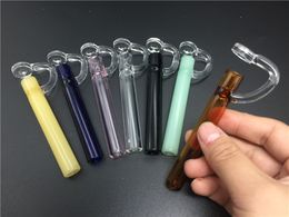 Wholesale mini LABS wax oil smoking pipes CONCENTRATE TASTERS glass smoking pipes hand Tobacco pipes for herbal