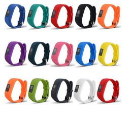 New Soft Silicone Replacement Wrist Watch Band Strap for Garmin Vivofit3 Vivofit 3 Smart Watch DHL Fast Ship factory price