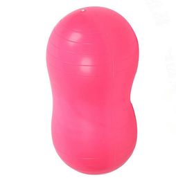 PVC Peanut Shape Explosion Proof Fitness Yoga Exercise Ball Health Sports Gym Durable Peanut Ball Pilates Ball pilates workout balls