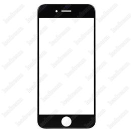 500PCS Black White Front Outer Touch Screen Glass Replacement for iPhone 6 6s Plus with Tools Free DHL