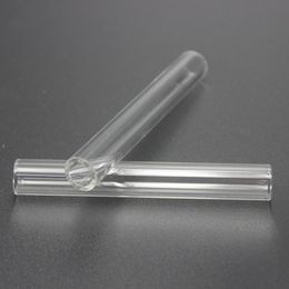 4 inch Long Glass Borosilicate Blowing Tubes 12mm OD 8mm ID Tubing 2mm Thick Wall Clear Color