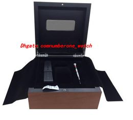 Factory Supplier Whole Mens For Watch Box Original Wooden Inner Outer Woman's Watches Boxes Papers Wristwatch297h