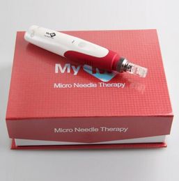 1pc MYM Electric Derma Stamp MYM Derma Pen Micro Needle Roller Beauty Equipment Derma Rolling System Skin Care Tool Nutrition Input Pen