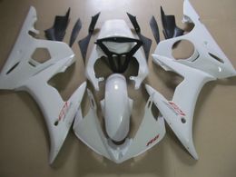 ABS plastic fairing kit for Yamaha YZF R6 03 04 05 white black fairings set YZF R6 2003 2004 2005 OT25