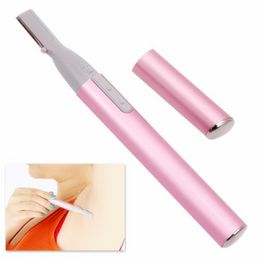 electric eyebrow machine Canada - 1Pcs Epilator Women And Men Hair Trimmer Portable Electric Eyebrow Hair Remover Shaving Cutting Machine Shavers For Lady Body189p