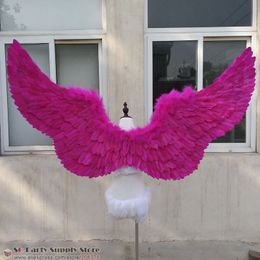 Rose-red white black red large angel wings Feather DIY series performance shooting cosplay props