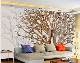forest wood tree background wall mural 3d wallpaper 3d wall papers for tv backdrop
