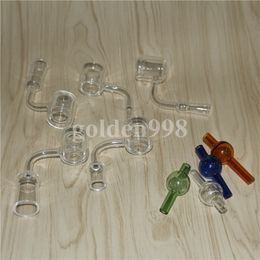 Newest Quartz banger XXL Thermal Banger Quartz Nail 10mm 14mm 18mm female male Double Tube Nails for Dab rigs glass bong