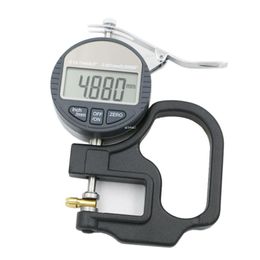 Freeshipping 0.001mm Electronic Thickness Gauge 10mm Digital Micrometer Thickness Meter Micrometro Thickness Tester With RS232 Data Output