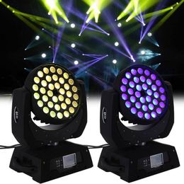 Free shipping China Cheap RGBWA 5 in 1 RGBWA Zoom 36x15W 5in1 DMX LED Wash Moving Head