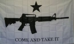 Come and Take It M4 Carbine Gun Flag 3ft x 5ft Polyester Banner Flying 150* 90cm Custom flag outdoor