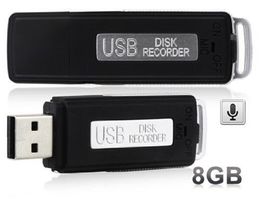 SK-868 4GB 8GB USB Flash Drive Mini registratore vocale digitale portatile USB Disk Audio Recorder