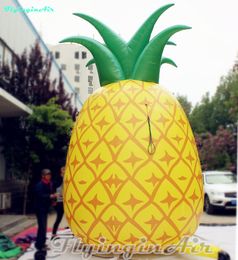 5m Giant Yellow Ananas Inflatable Pineapple Inflation Fruit for Outdoor Event/Bar