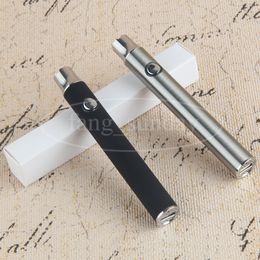 ecigarette bottom charging 380mah button preheating variable voltage ecig Vapour pen 510 thread battery for thick wax oil vaporizer cartridge