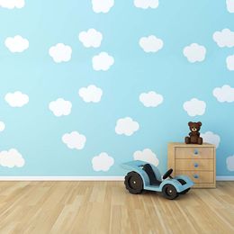 Teddy Bear Toy Car Blue Sky Cloud Photo Backdrop Wallpaper Vinyl Cloth Children Kids Newborn Baby Indoor Photography Backgrounds Wood Floor