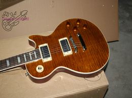 China Electric Guitar Best Electric guitar brown burst Real photo shows Free Shipping
