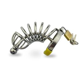 Stainless Male Chastity Device Belt Restraint Bondage Fetish Urethral Tube ZCS41 #R503