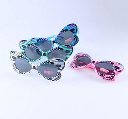 New Arrival Design Cute Cartoon Unique Children Butterfly Sunglasses Boys Girls Colourful Party Eyeglasses 24Pcs/Lot Free Shipping