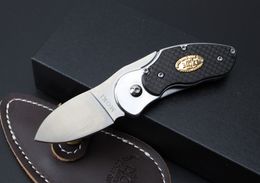 high-end MOKI folding knife VG-10blade EDC knife camping knife 58HRC steel+fiber handle gift box survival knife free shipping