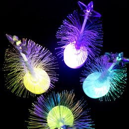Flashing Christmas tree, Colourful optical fiber, tree, children's luminous toy, street vendor, wholesale gift, hot selling factory Party Favour