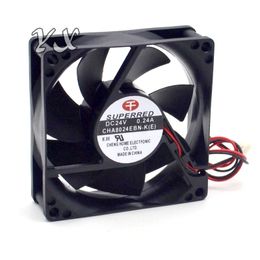 80*80*25 fan 24V (E) 0.24A CHA8024EBN-K cooling fan