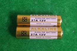 Factory RoHS 27A alkaline battery A27 MN27 L828 VR27 GP27A cells for remote control alarm 0%Hg Pb mercury free