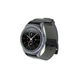 -Pulseira relógio banda nova chegada pulseira de couro genuíno relógio para samsung galaxy gear s2 clássico sm-r732