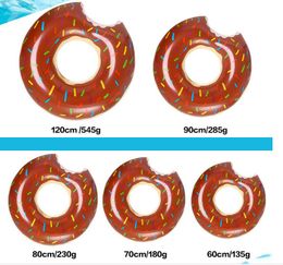 outdoor water sports inflatable floats tubes kids Donut Swimming ring summer swim pool rings for baby water floating riding toy