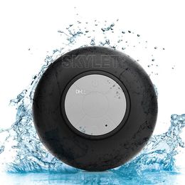 Bluetooth Speaker Waterproof Wireless Shower Handsfree Mic Suction Chuck Car Speaker Portable mini MP3 Super Bass Call Receive Best quality