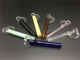 labs OIL PIPES CONCENTRATE TASTERS mini cheap smoking wax pipes glass hand Tobacco pipes for herbal free shipping