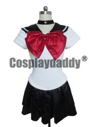 Sailor Moon Pluto Meiou Setsuna Sailor Party Halloween Dress Cosplay Costume