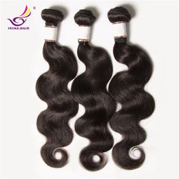 20% Off 2017 new arrival Peruvian Malaysian Mongolian Brazilian Virgin Hair straight 3 Bundles/ lot Human Hair Weft free shipping