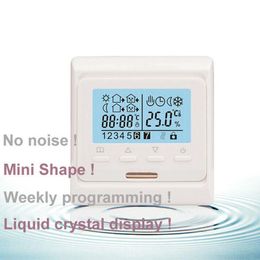 Freeshipping Electric Floor Heating System Room LCD Screen Thermostat Warm Floor Heating System Thermoregulator 220V Temperature Controller