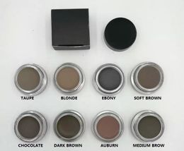 11 colors brand Long-last Pomade Medium Brown Waterproof Makeup Eyebrow 4g Blonde Chocolate Dark Brown Ebony Auburn Medium Brown TALPE