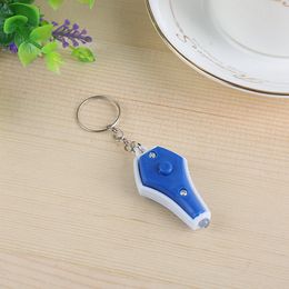 Pinched mini vase led Ziguang banknote inspection lamp key chain banknote detector hot selling small merchandise wholesale gift custom