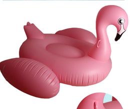 150cm Giant Swan Pool Flamingo swim ring Floats Inflatable Floats Swimming pool Raft pvc air mattress For Kids And Adult